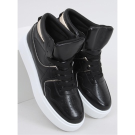 Erva Black high-top sportskor - Inello svart