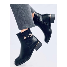 Gavins Black Pu Chelsea boots - Inello svart