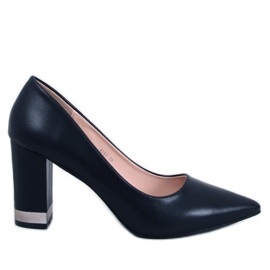 Tarai Black högklackade pumps - Inello svart