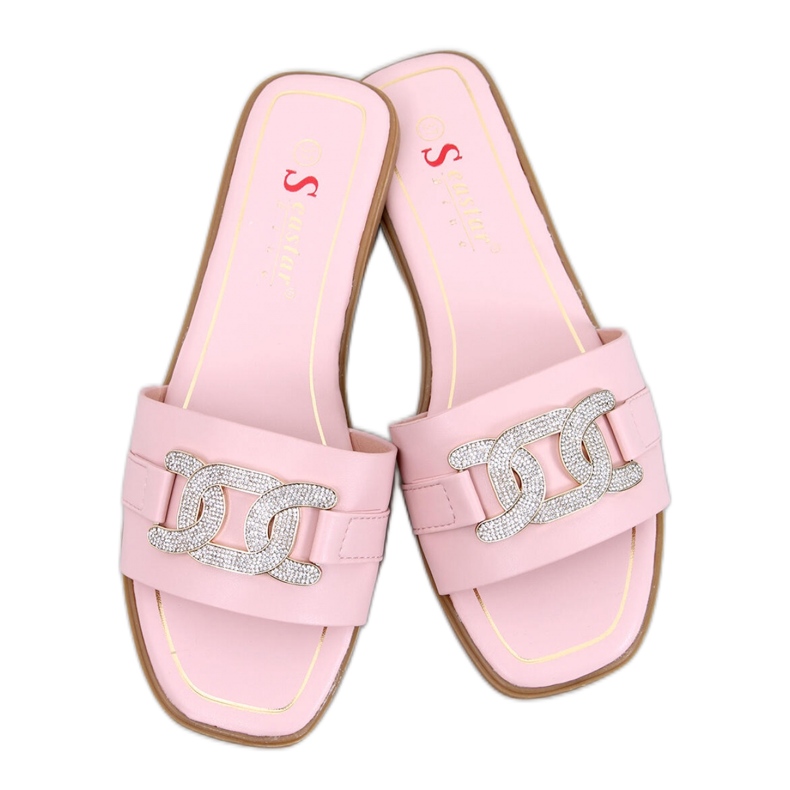 Mille Rosa strass sandal med flip-flops - Inello