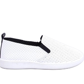 Jousse VIT/SVART slip-on sneakers - Inello