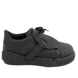 Svarta sneakers för dam NB513P Svart - Inello