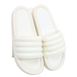 Minno White sandal med flip-flops för kvinnor - Inello vit