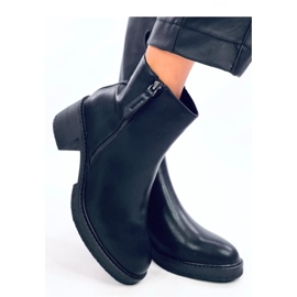 Guire Svarta högklackade ankelboots - Inello