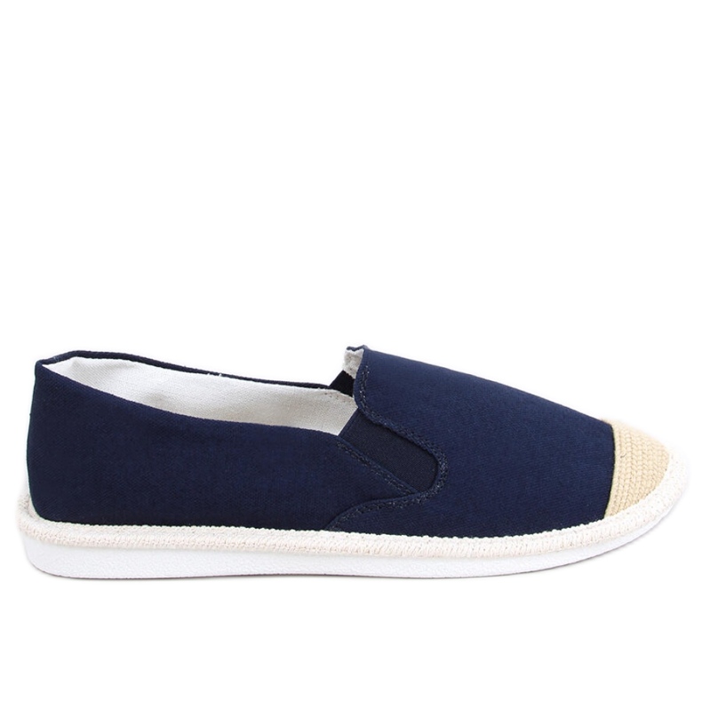 Alba Navy espadrillor för kvinnor - Inello