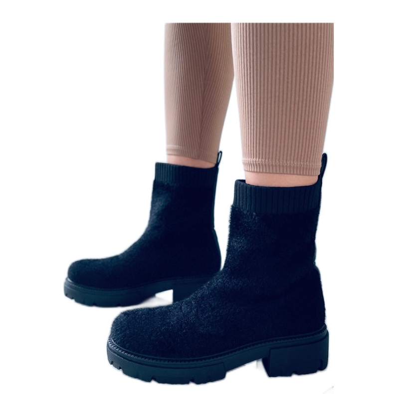 Roanna Svarta sockboots - Inello