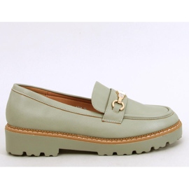 Nivetti Green plattform loafers - Inello grön