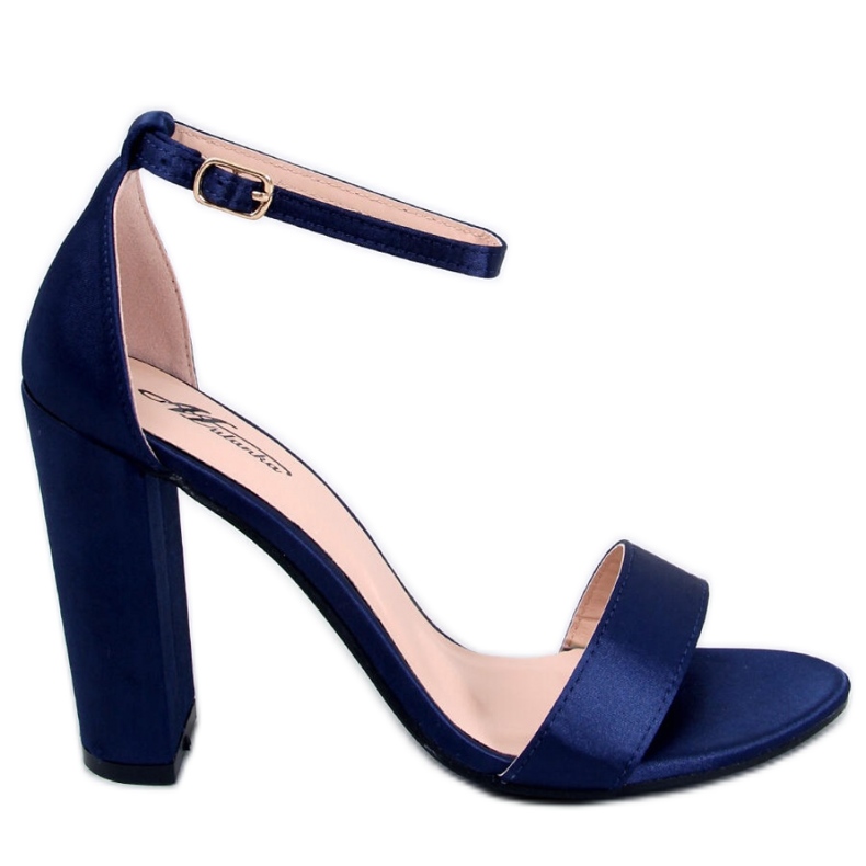 Ranae Blå klacksandaler - Inello