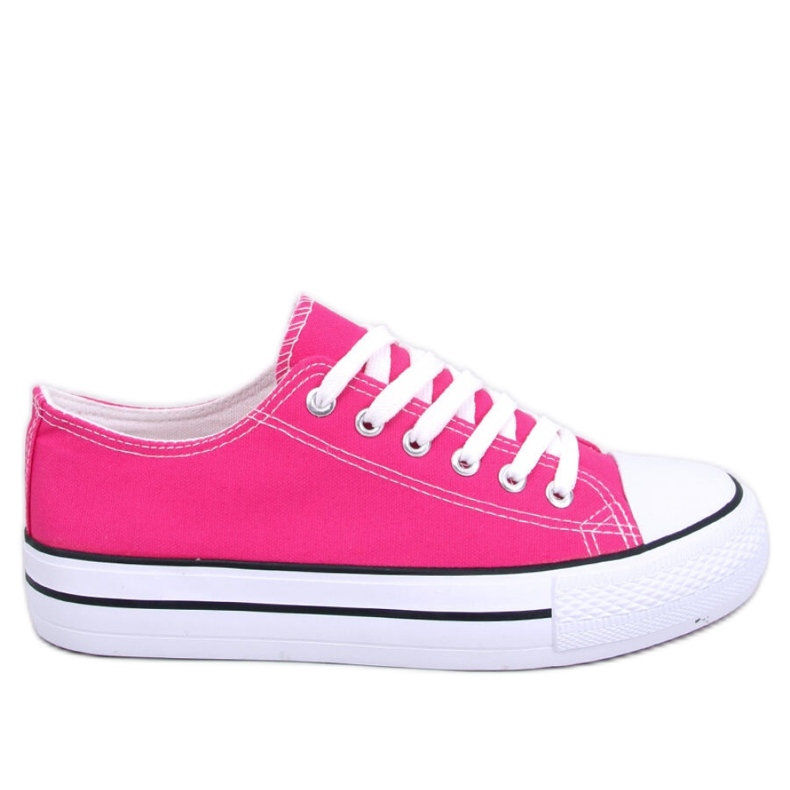 Klassiska damsneakers Fargis Fuchsia - Inello rosa