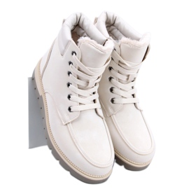 Germano Beige isolerade trapperstövlar - Inello