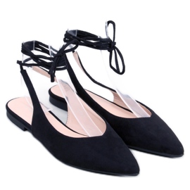 Dentoni Svarta balettkläder med snörning - Inello