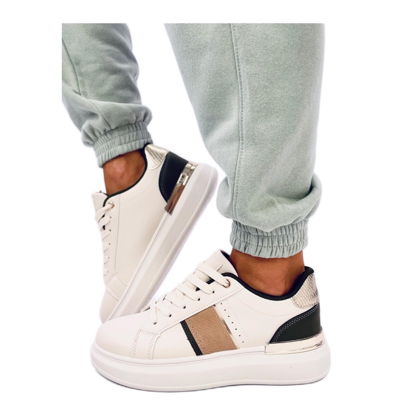 Holms Green platåsneakers - Inello beige