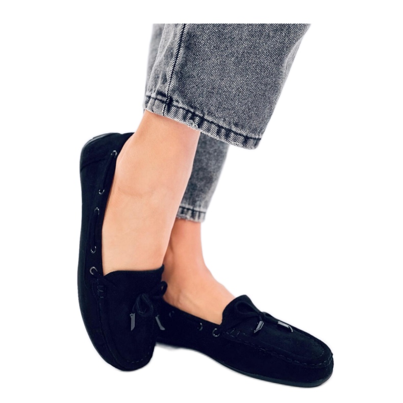 Wards Svarta mockasin mockasiner - Inello