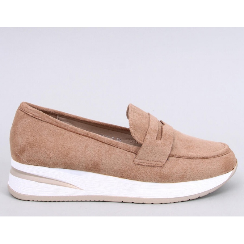 Pacifs Camel wedge loafers - Inello brun