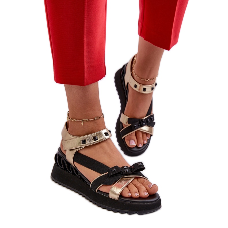 Step in style Sandaler Model Da CR956 Guld - Steg i stil