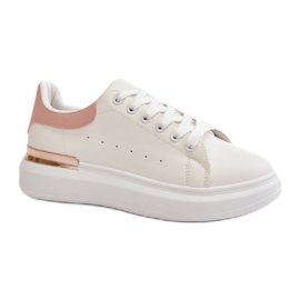 Step in style Sneakers Modell Nevelena JDJ-18 Vit/Rosa - Steg i stil