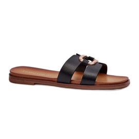 Step in style Sandal flip-flops Modell Sergio Leone SK077H Svart - Steg i stil