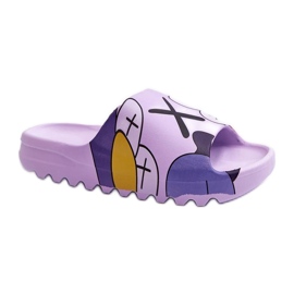 Step in style Sandal flip-flops Model Monsters CK240P Violet - Steg med stil violett