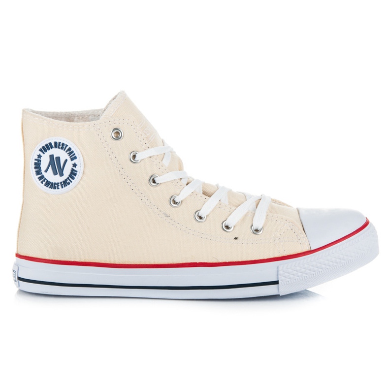 New Age Herr höga sneakers brun