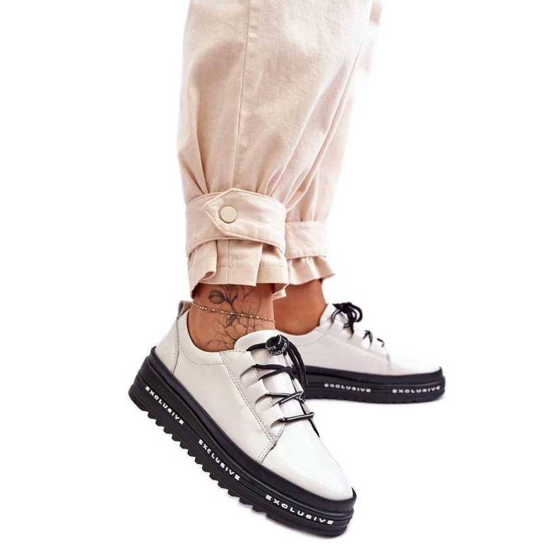 Step in style Sportskor Modell S.Barski LR592B Beige - Steg i stil