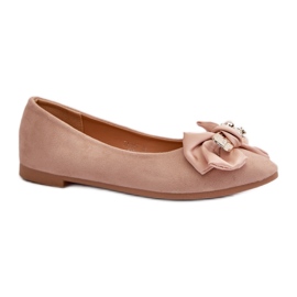 Ballerinaskor Modell Satris ZA39P Beige - Step in style