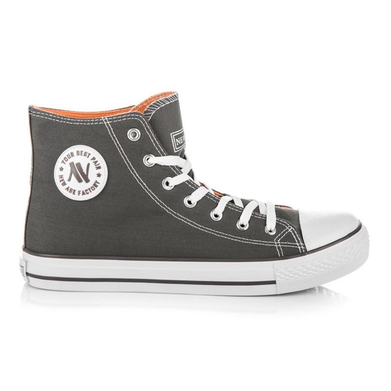 New Age Höga sneakers för män grå