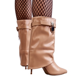 Stövlar Modell Steffi O41 Beige - Step in style