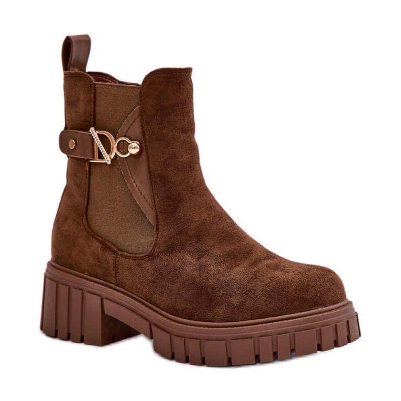 Step in style Stövlar Modell Bervena SZ103 Brun - Steg i stil