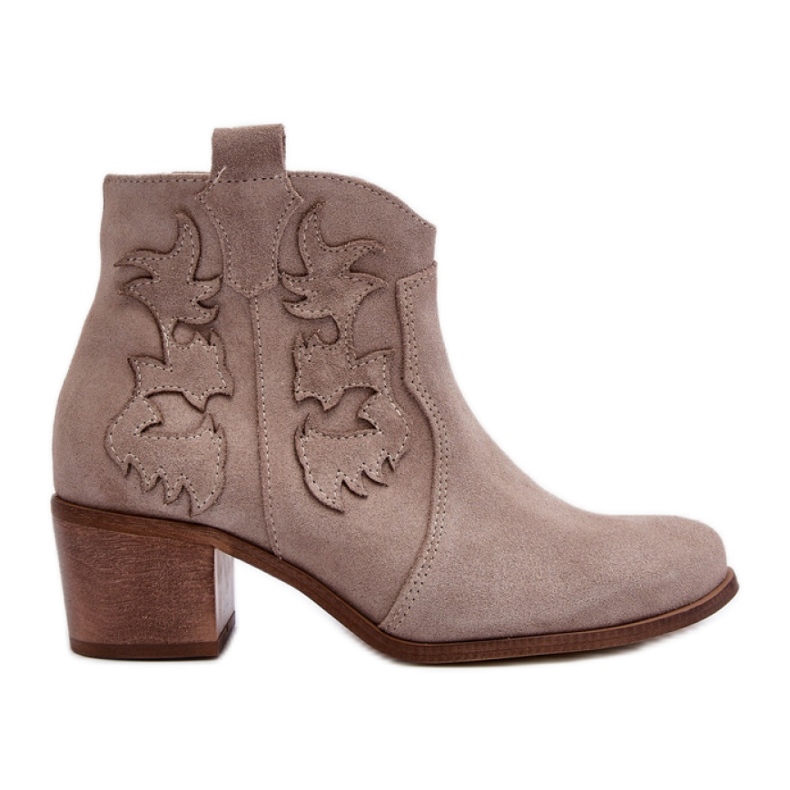 Step in style Stövlar Modell Zazoo 3426 Cappuccino - Steg i stil beige