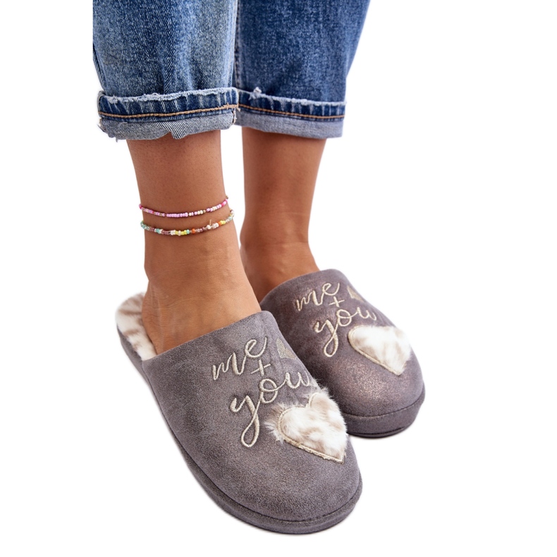 Step in style Tofflor Modell Geraja MD6003 Grå - Steg i stil