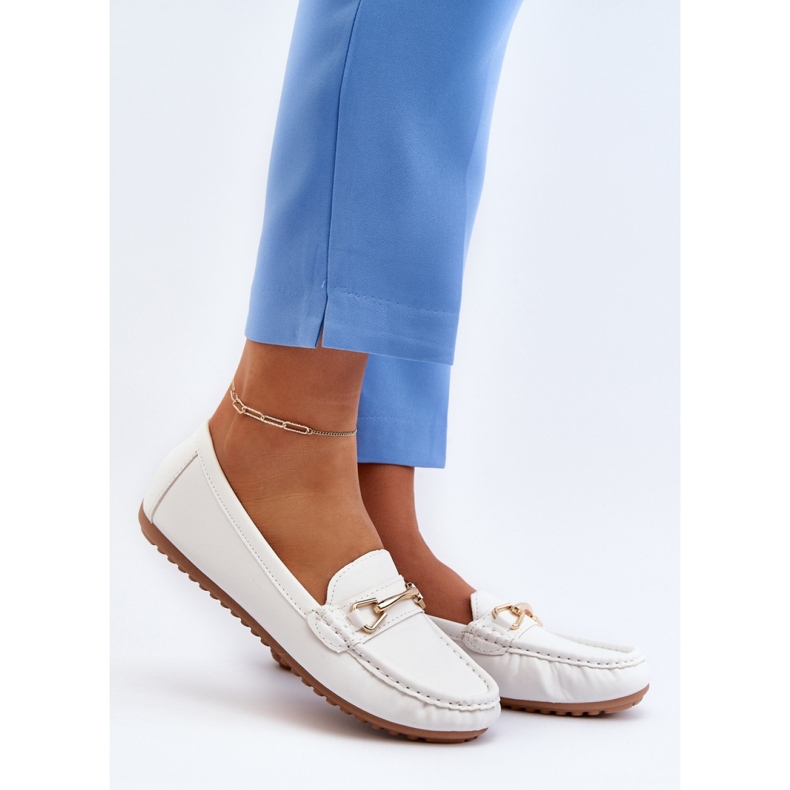 Mockasiner NN22-986 Vit