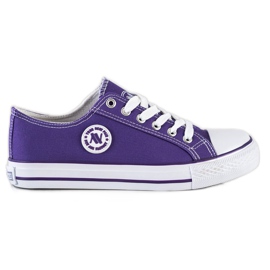 New Age sneakers violett