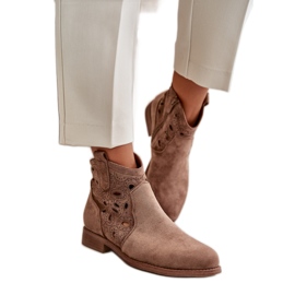 S. BARSKI Damkängor med genombruten ovandel S.Barski brun