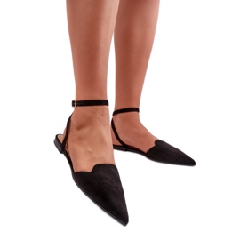 Balett med spetsad tå för kvinnor Svart