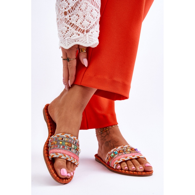 Step in style Sandal flip-flops Modell Bellisa CK270P Orange - Steg i stil