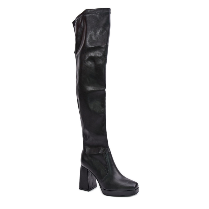 Over-the-knee boots Svarta