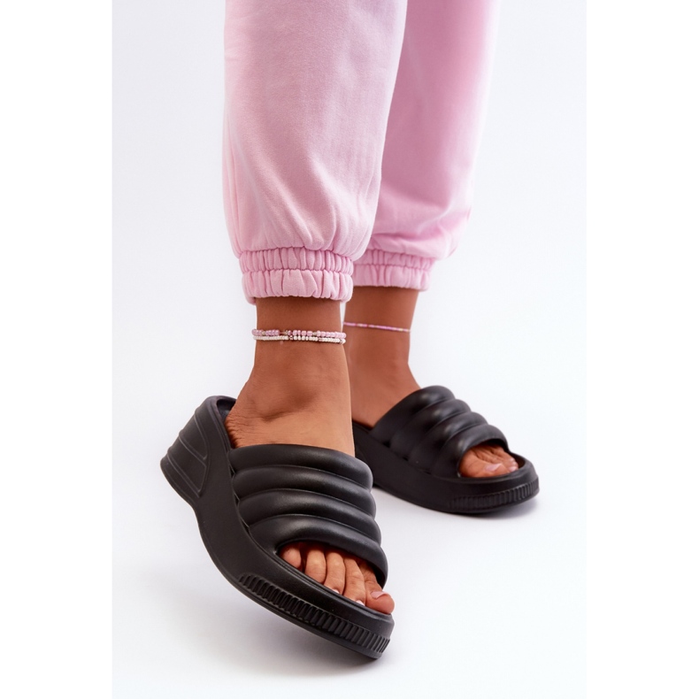 Step in style Sandal flip-flops modell Tendrea DM610 Black - Steg i stil svart
