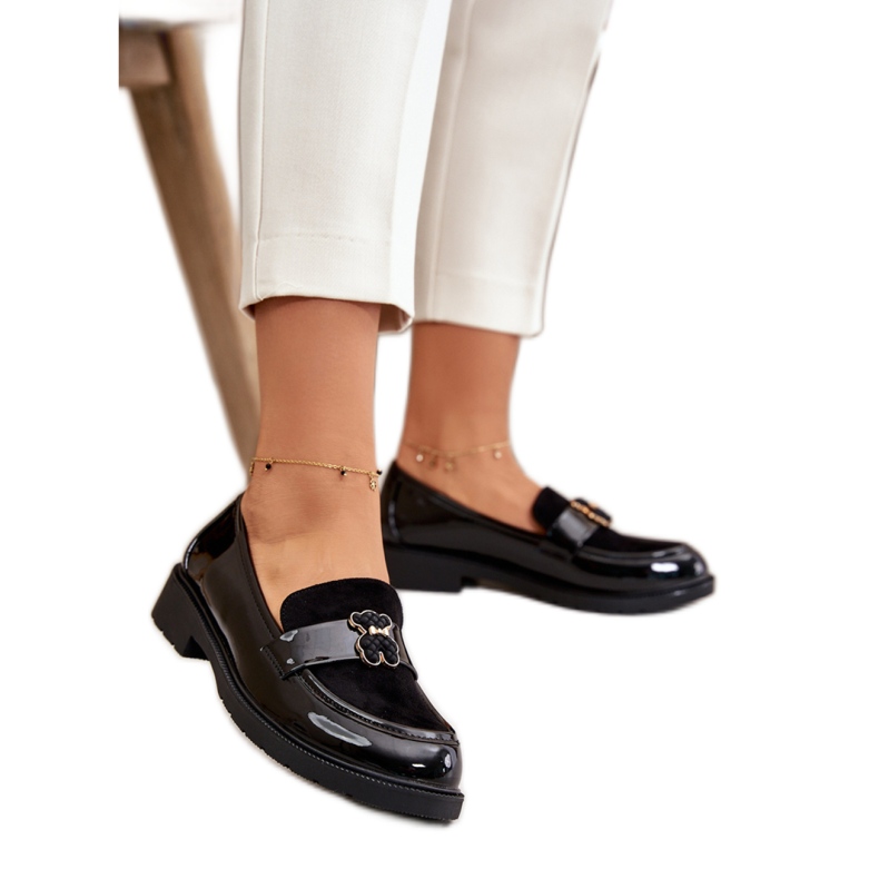 Dammockasiner med S.Barski Black Lacquer dekoration svart