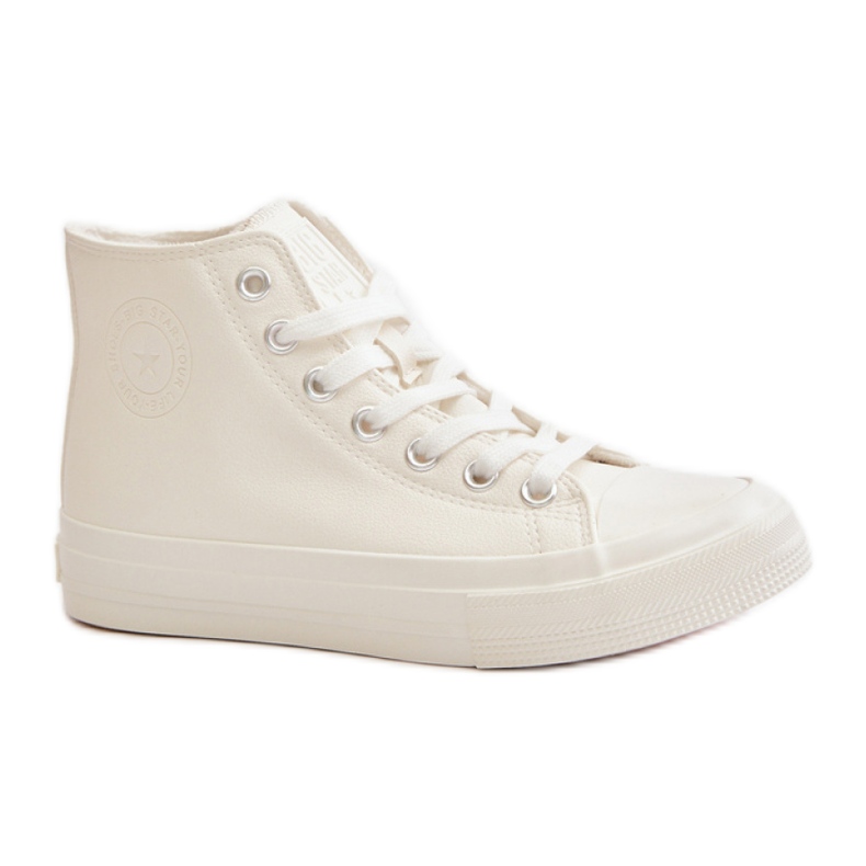Big Star White isolerade sneakers för kvinnor vit