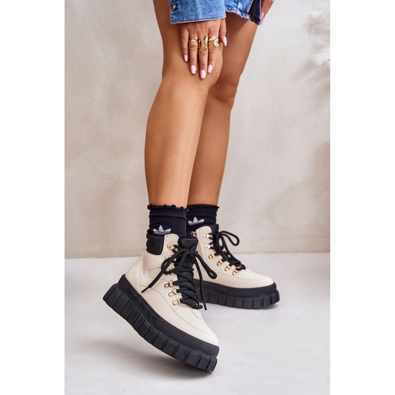 Stövlar Modell Jelenia J74779 Beige - Step in style