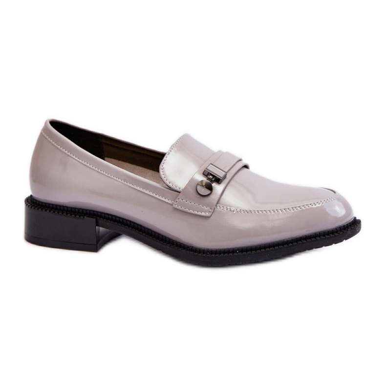 Klassiska dammockasiner Grå