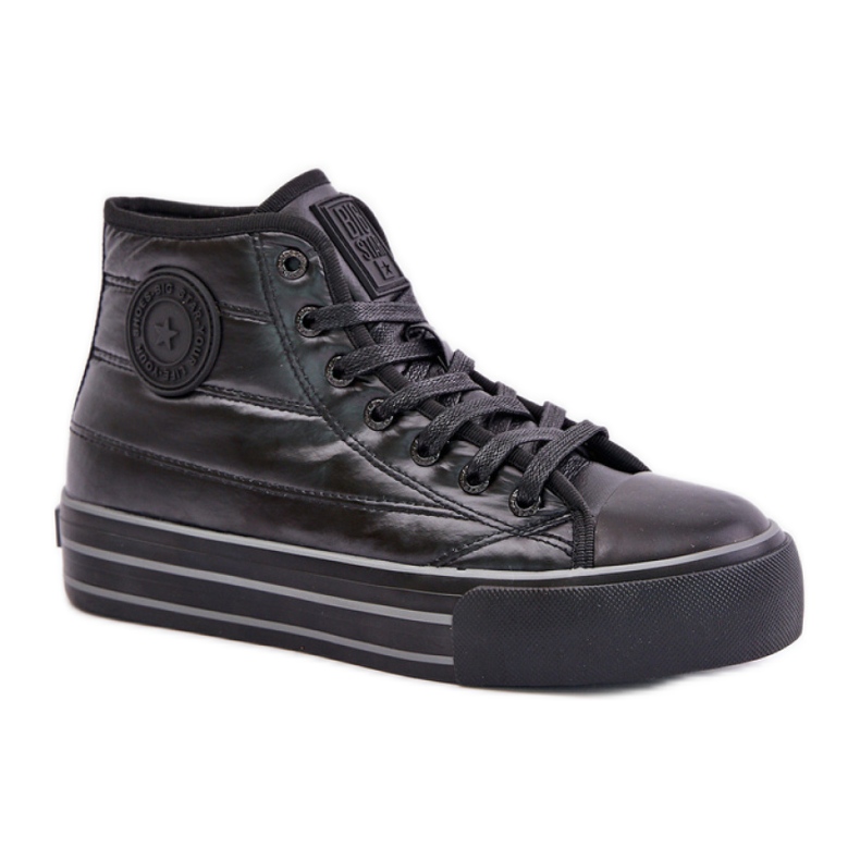 Big Star Black isolerade damsneakers svart