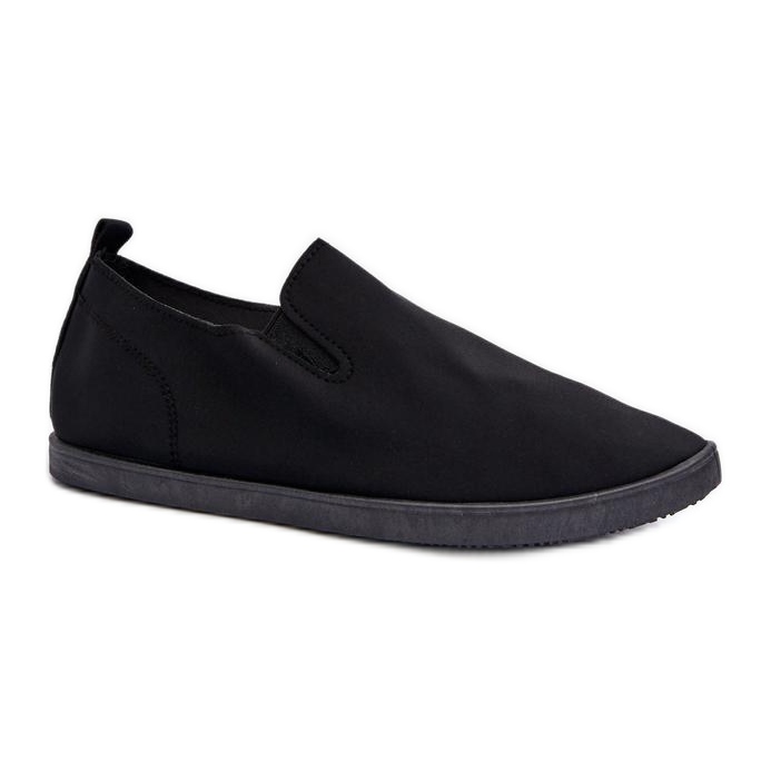Svarta slip-on sneakers för kvinnor