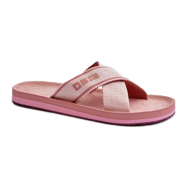 Big Star Pink flipflops för kvinnor rosa