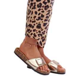 Step in style Sandal flip-flops Modell Elleriome 24SD21-7216 Guld - Steg i stil