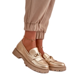 Step in style Mockasiner Modell Zanita GQ8-010 Guld - Steg i stil