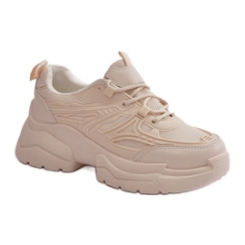 Step in style Sportskor Modell Lerista MM06 Light Beige - Steg i stil