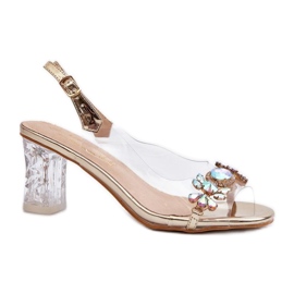 Step in style Sandaler Model Da MR38-444 Guld - Steg i stil