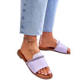 Step in style Sandal flip-flops modell Termen W-78 Violet - Steg i stil purpur