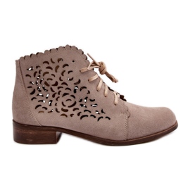 Step in style Stövlar Modell Zazoo 2871/024 Beige - Steg i stil